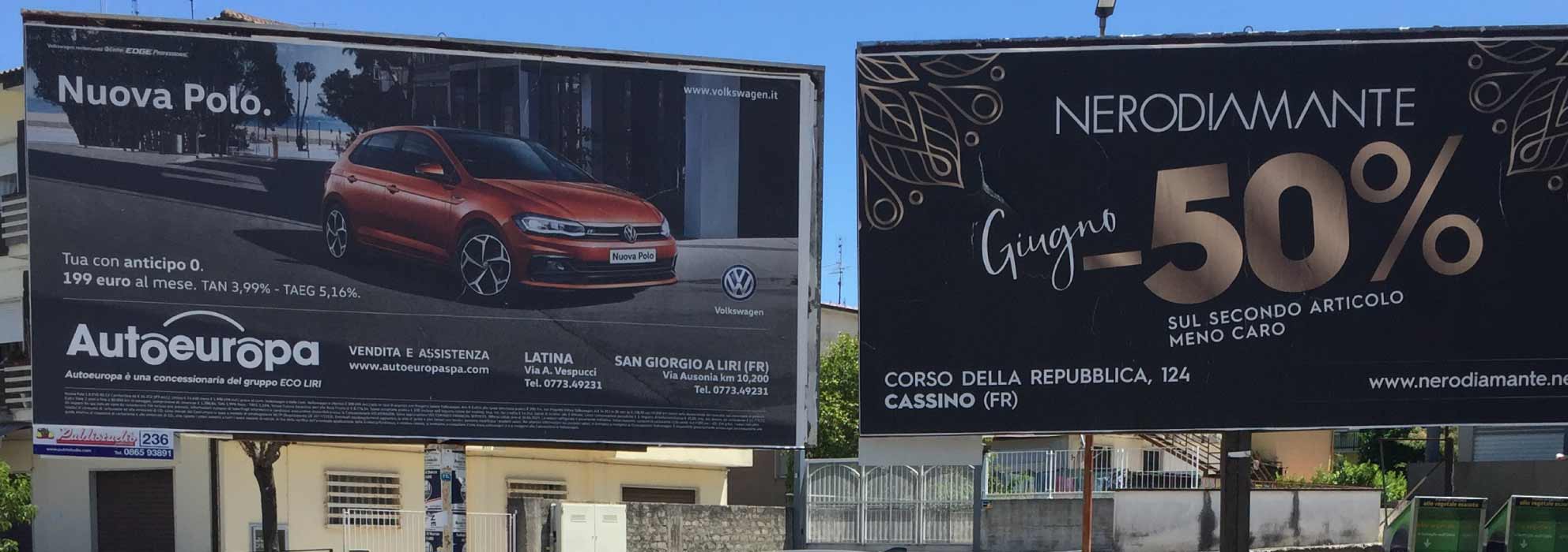 stampa per poster affissionali